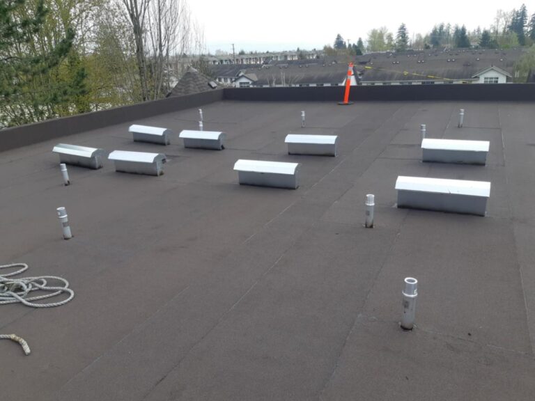 modified bitumen roofing system Army Roofing project finishes