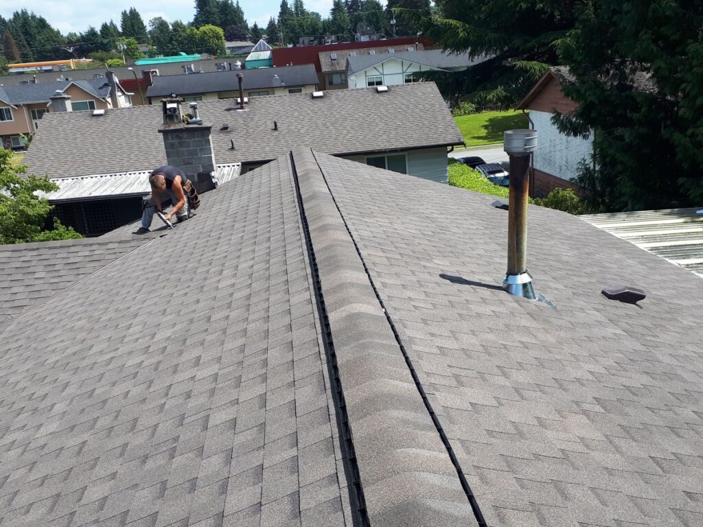 signs it's time for roof replacement Army Roofing dark grey shingles