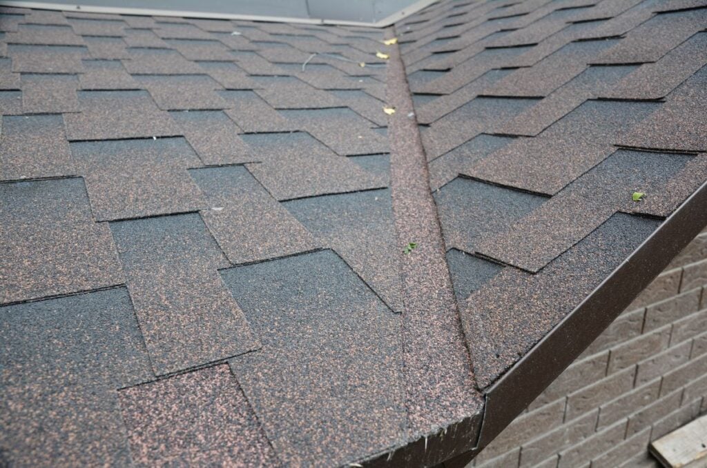 metal roof valley shingles 
