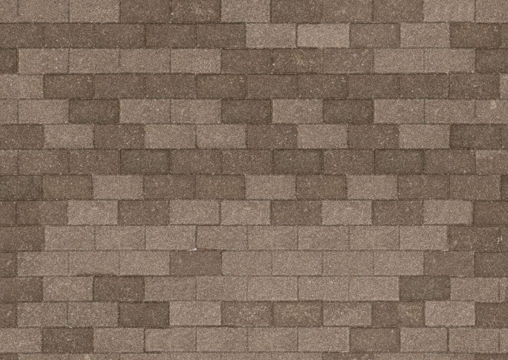 brown 3-tab shingles