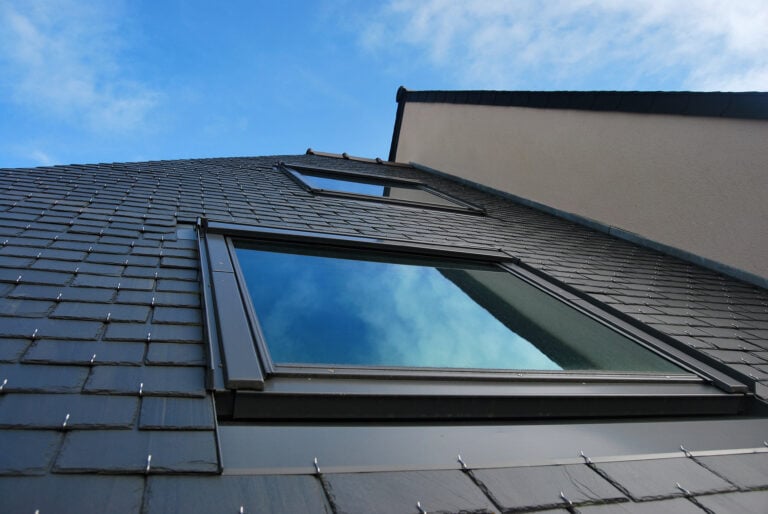 Skylight on roof