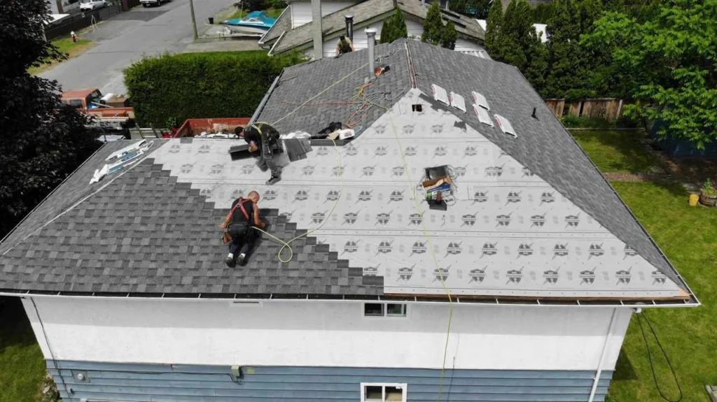 Army roofing project